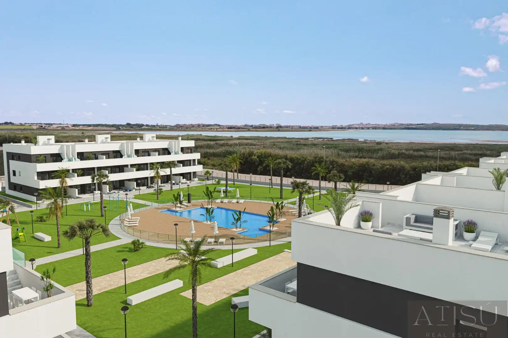 Penthouse mit Pool zum Verkauf in El Raso