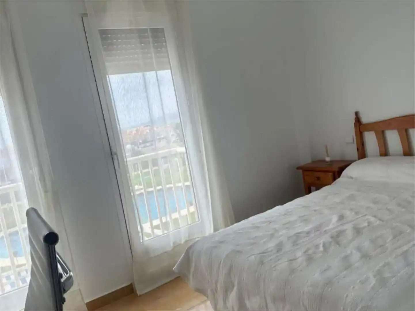 Habitación de Apartamento de alquiler en Pulpí con Jardín privado, Piscina y Amueblado