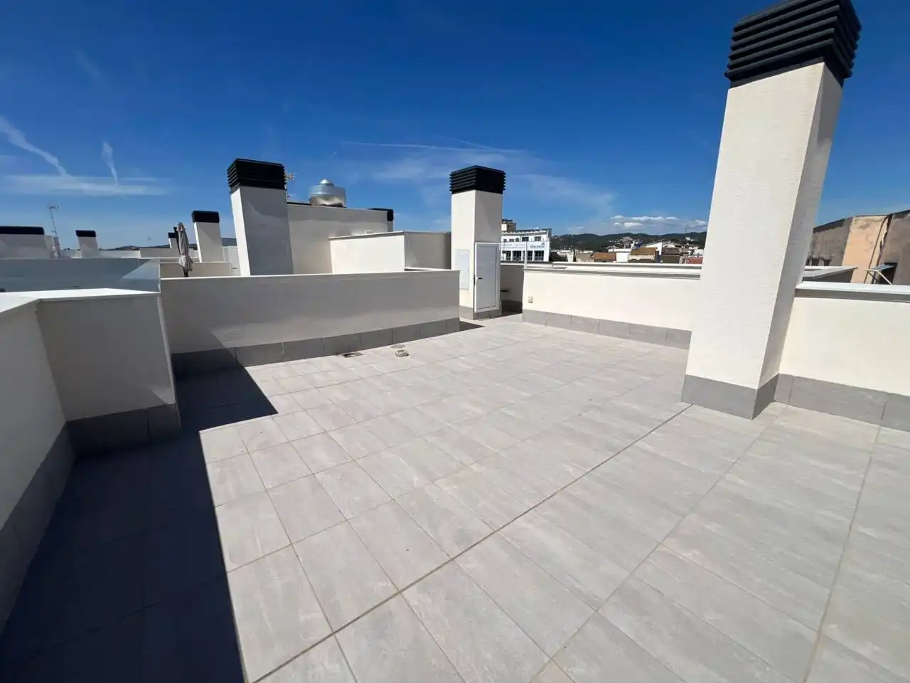 Terrace of Apartments for sale in Cubelles  with Air Conditioner, Heating and Parquet flooring