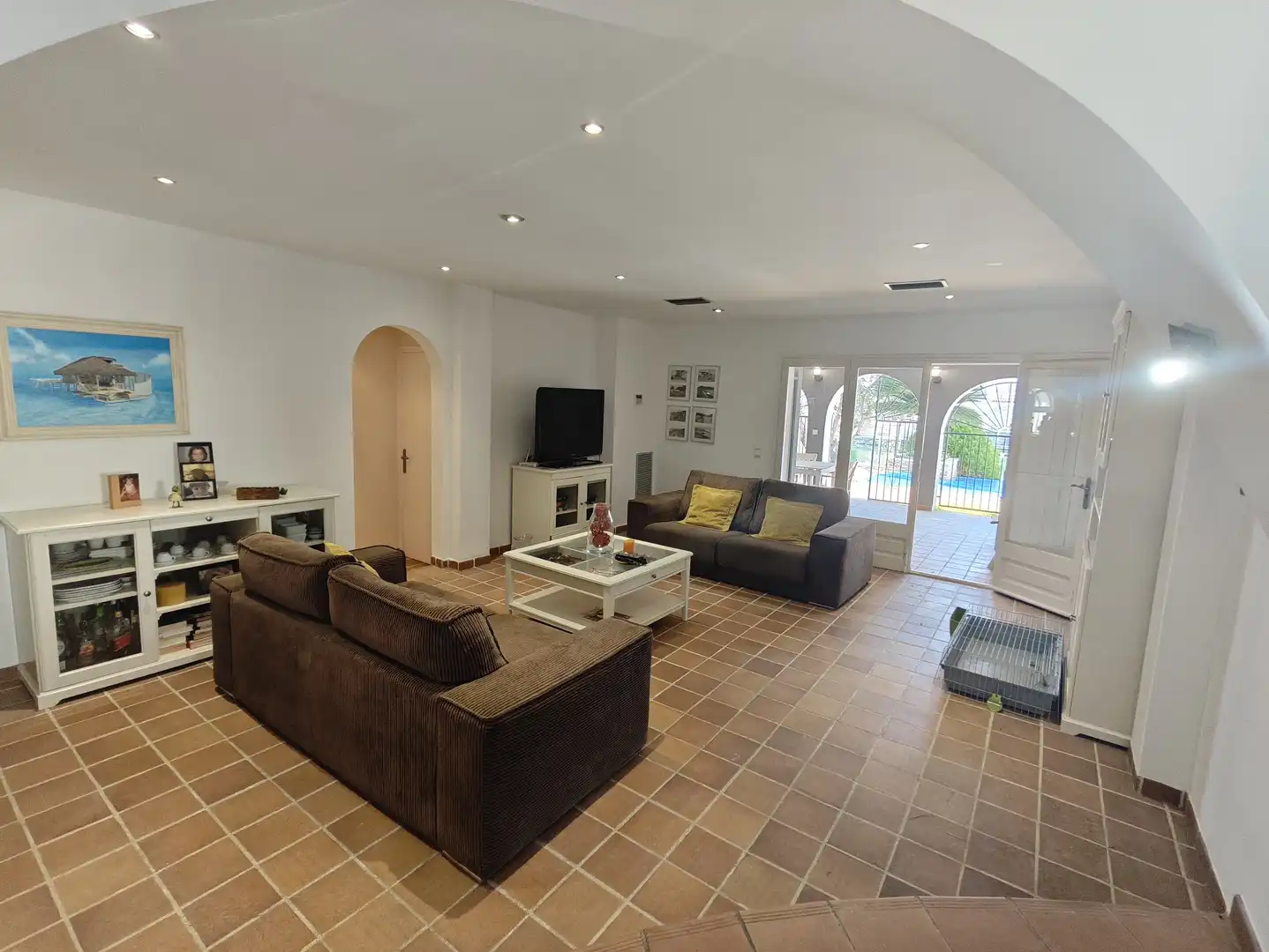 Sala d'estar de Casa o xalet en venda en Empuriabrava