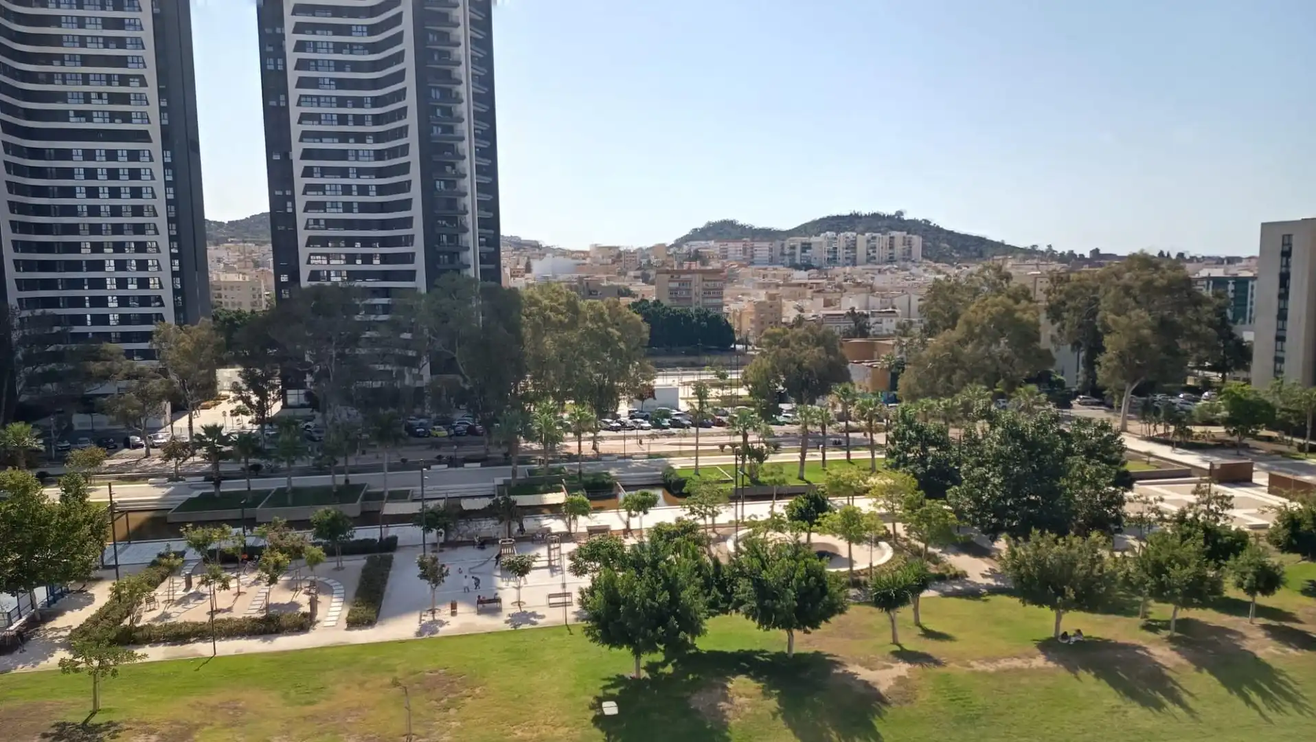 Exterior view of Flat for sale in Málaga  with Air Conditioner, Private garden and Terrace