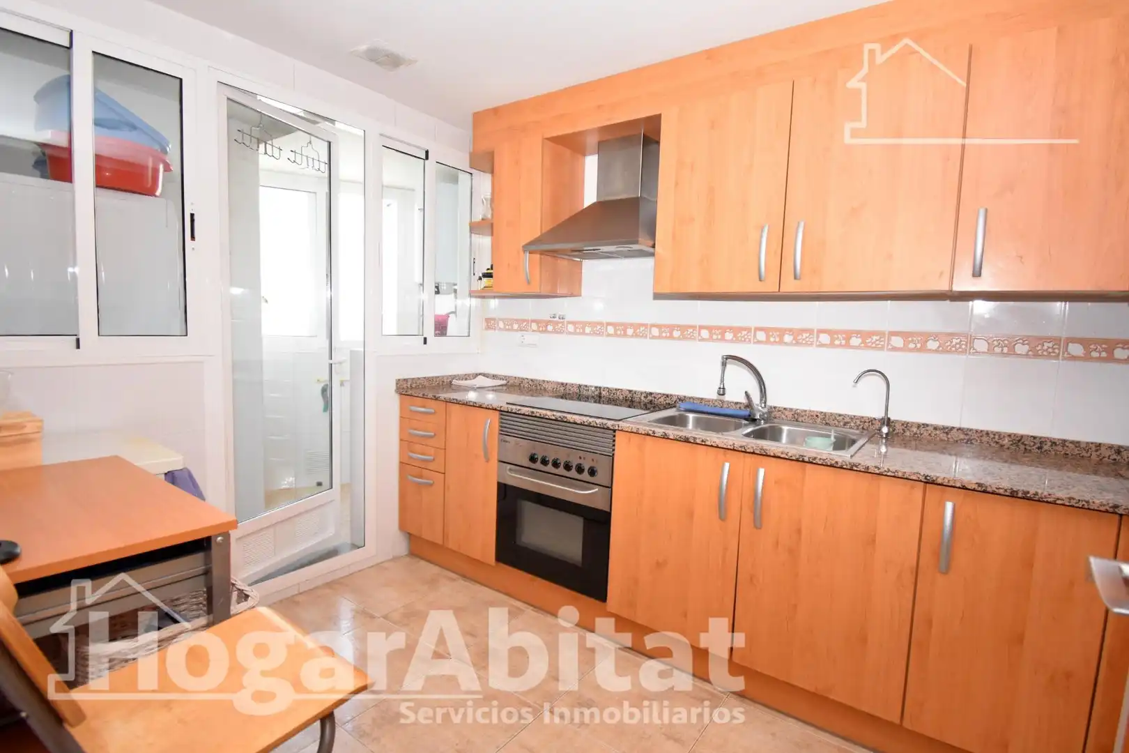 Kitchen of Flat for sale in Torrent  with Air Conditioner, Heating and Furnished