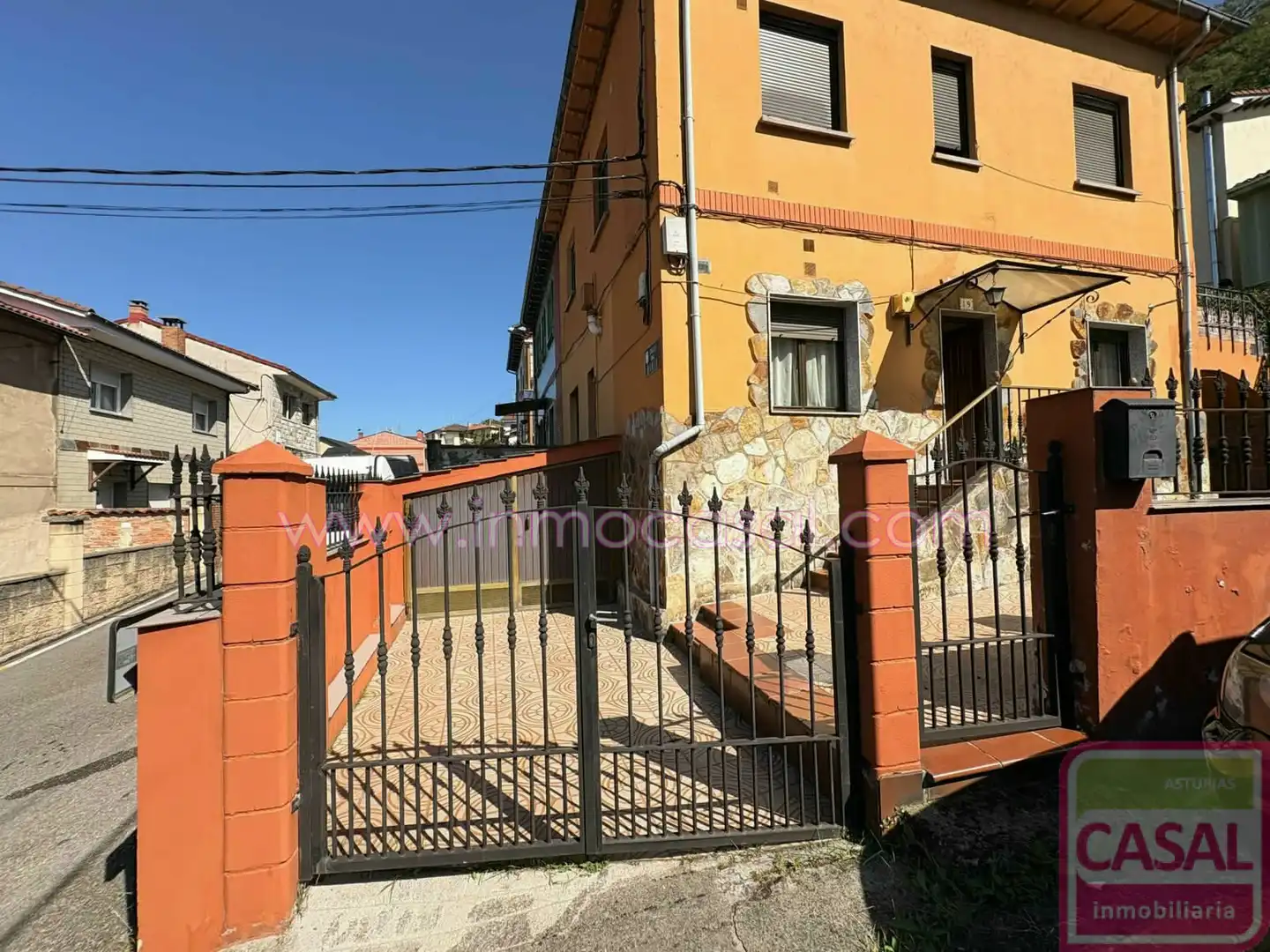 Exterior view of Houses for sale in Mieres (Asturias)  with Heating and Furnished