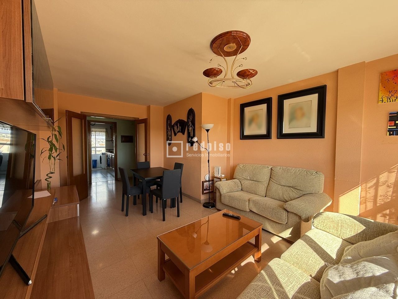 Sala d'estar de Pis en venda en Málaga Capital amb Traster, Piscina i Moblat