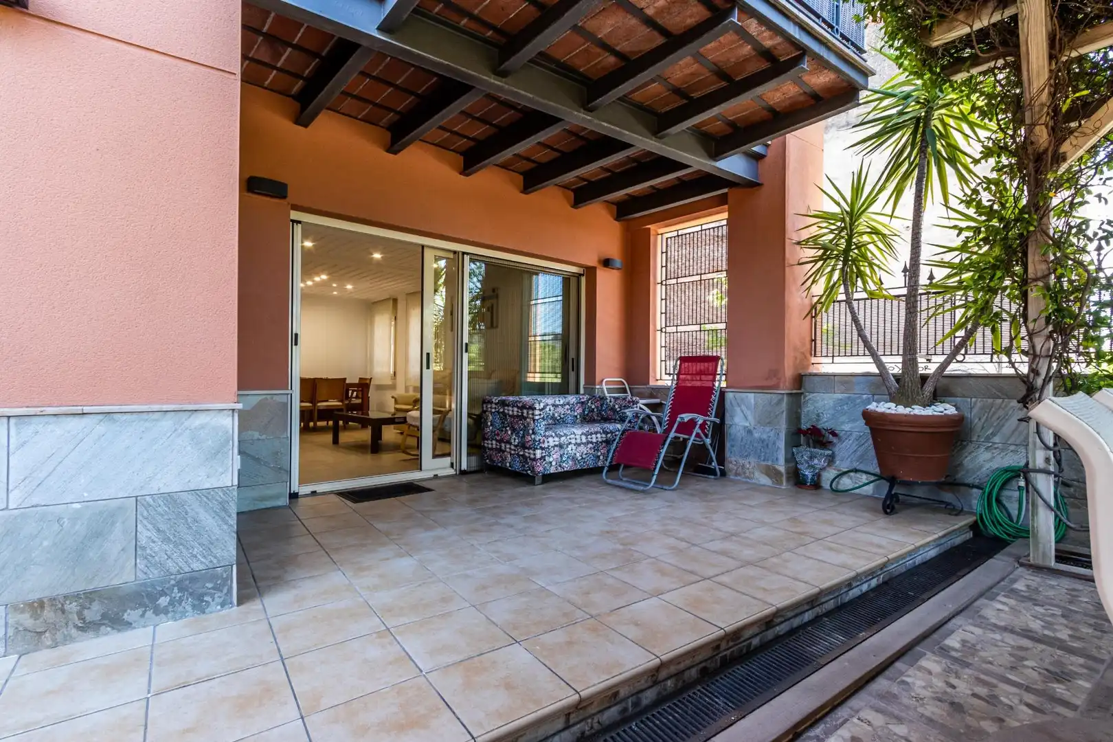 Terrassa de Casa o xalet en venda en Castellar del Vallès amb Calefacció, Jardí privat i Terrassa