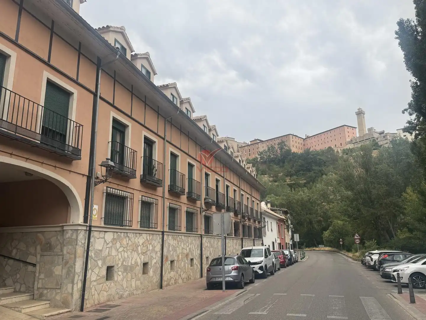 Vista exterior de Piso en venta en Cuenca con Calefacción, Trastero y Amueblado