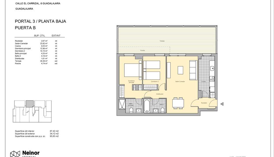 Foto 1 de Pis en venda a   Calle el Carrizal, 6, Las Cañas, Guadalajara