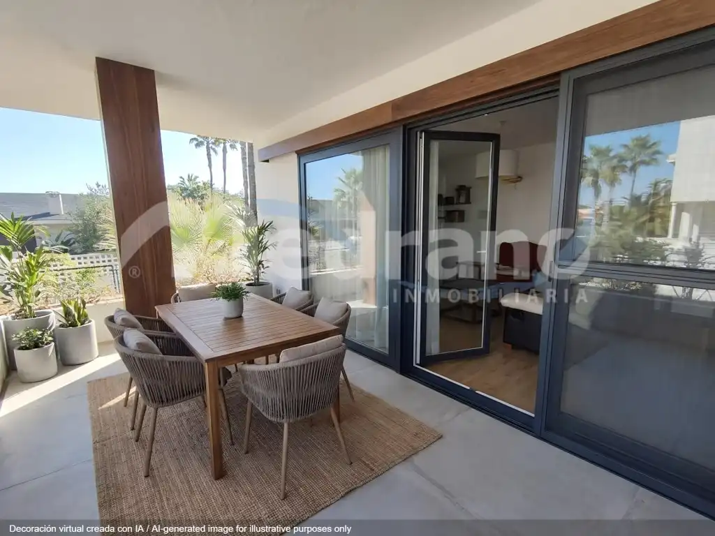 Terraza de Casa o chalet en venta en Benidorm con Piscina