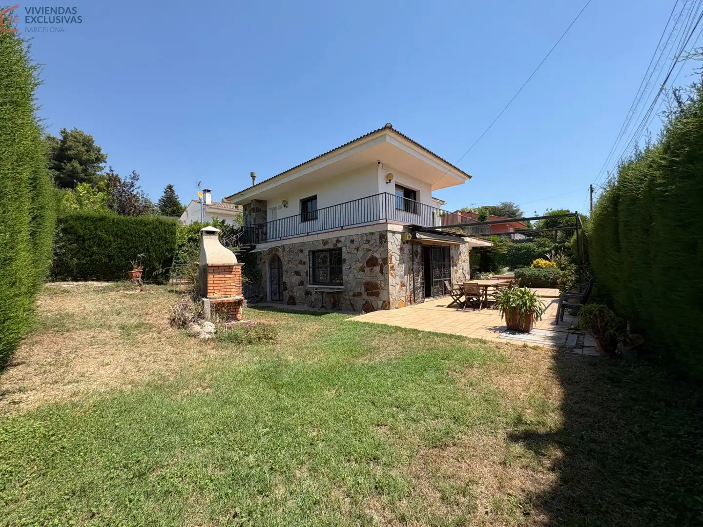Jardí de Casa o xalet en venda en Caldes de Montbui amb Calefacció, Jardí privat i Terrassa