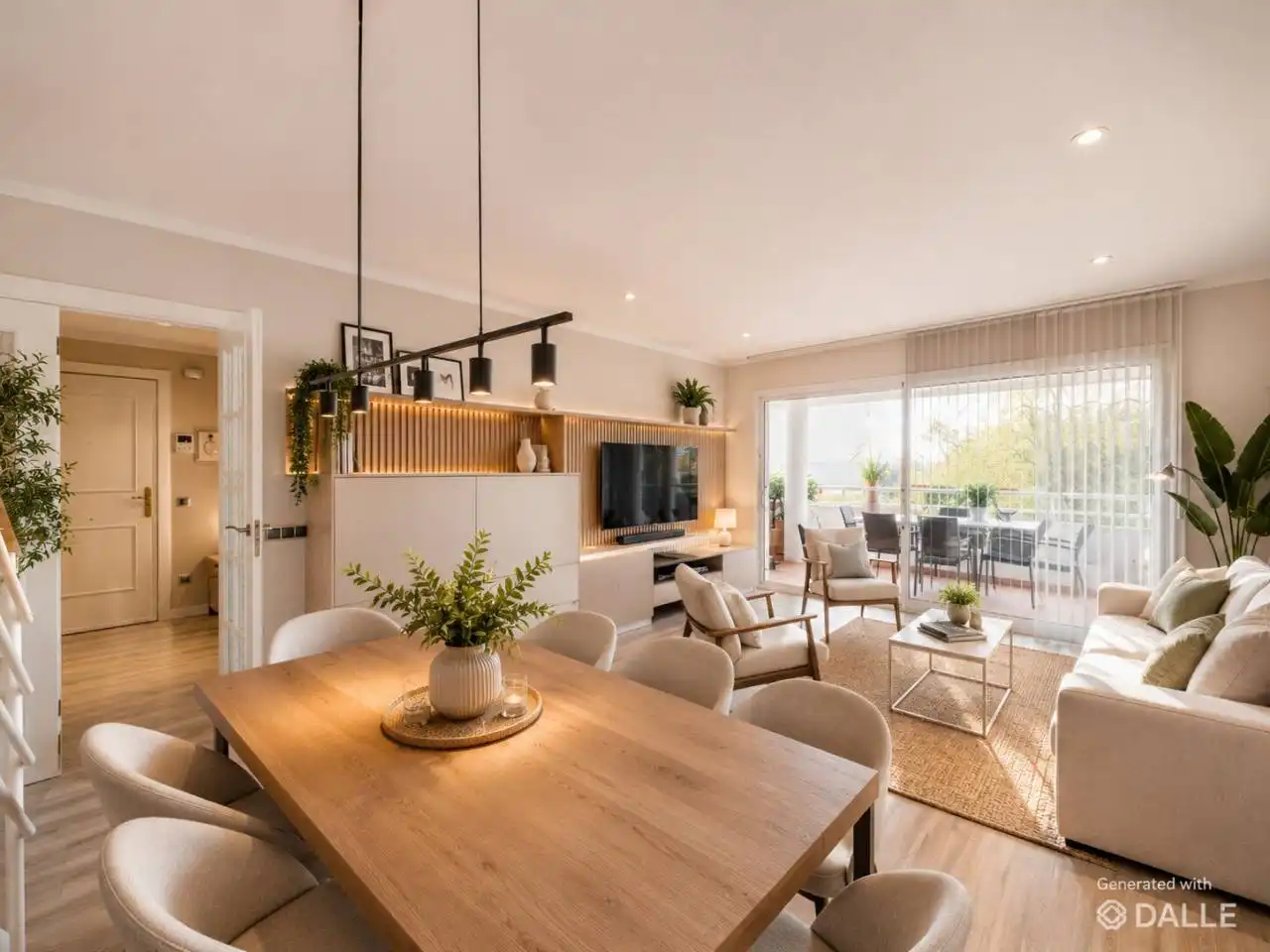 Sala de estar de Piso en venta en Sant Quirze del Vallès con Aire acondicionado, Calefacción y Parquet