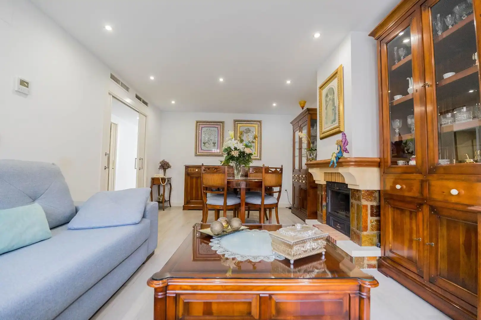 Living room of Houses for sale in Málaga  with Air Conditioner, Heating and Terrace