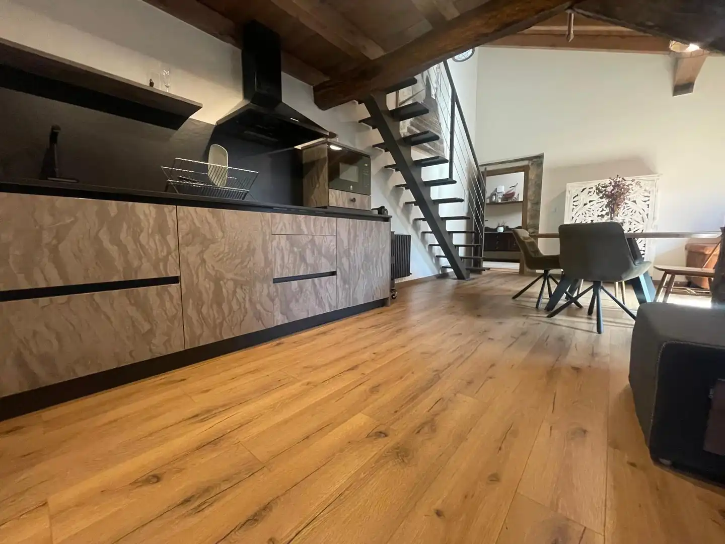 Cocina de Finca rústica en venta en Lekeitio con Aire acondicionado, Jardín privado y Parquet