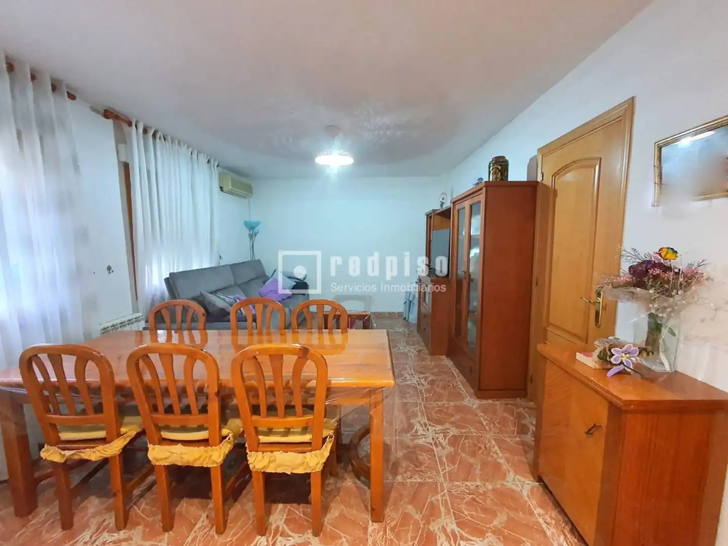 Menjador de Casa o xalet en venda en Getafe amb Aire condicionat, Calefacció i Terrassa