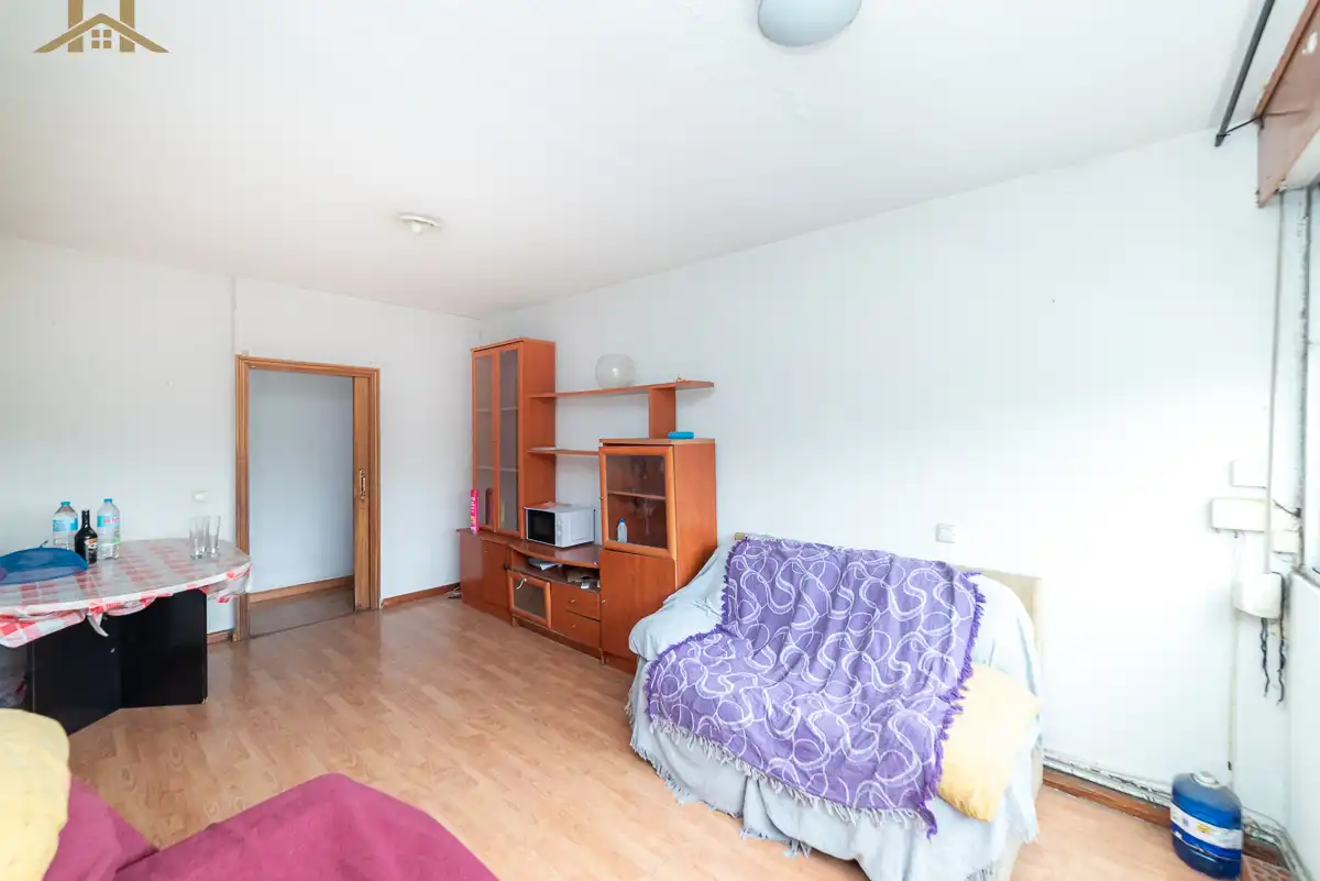 Sala d'estar de Pis en venda en Fuenlabrada amb Calefacció i Moblat