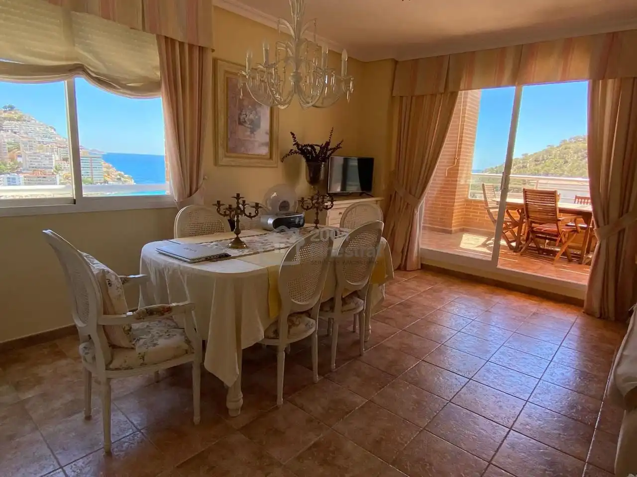Comedor de Ático en venta en Villajoyosa / La Vila Joiosa con Aire acondicionado, Terraza y Piscina comunitaria