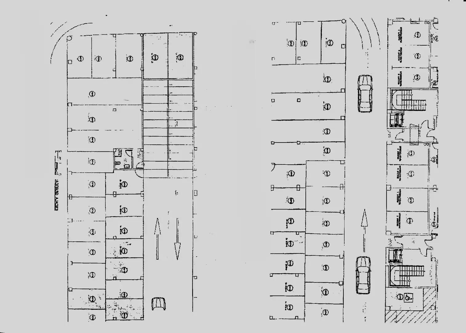 Vista exterior de Garaje en venta en Ponferrada