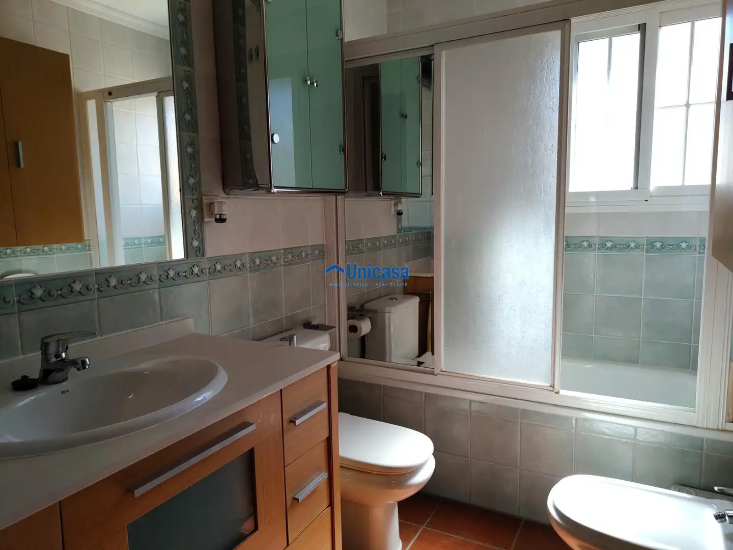 Baño de Casa o chalet en venta en Málaga con Aire acondicionado, Jardín privado y Terraza