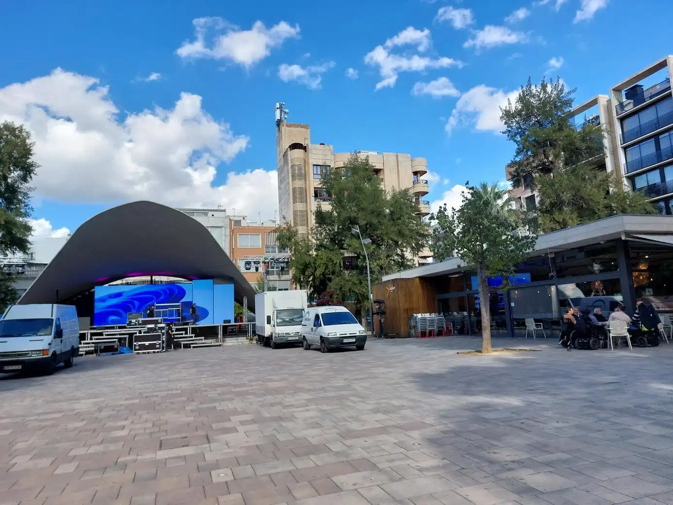 Vista exterior de Piso en venta en Elda con Aire acondicionado y Terraza