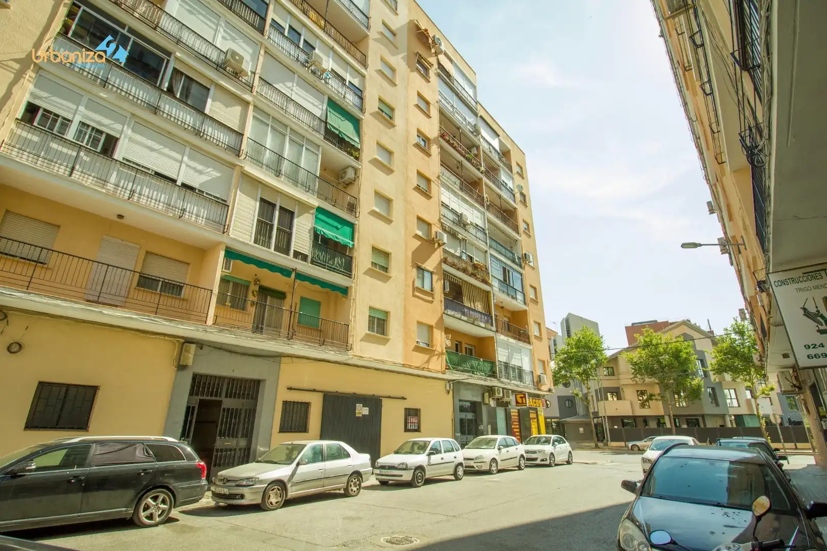 Vista exterior de Pis en venda en Badajoz amb Aire condicionat, Moblat i Balcó