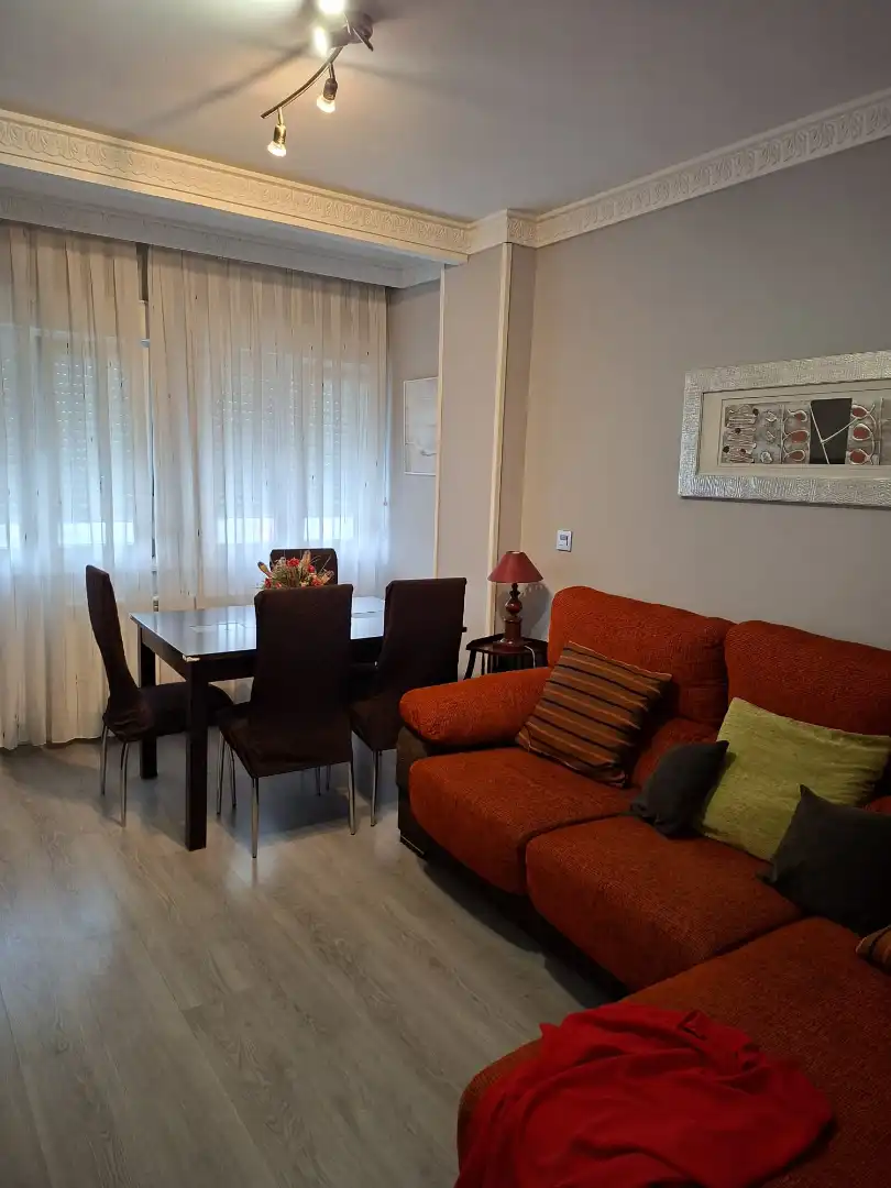 Wohnzimmer von Wohnung zur Miete in Castrillón mit Heizung, Terrasse und Möbliert
