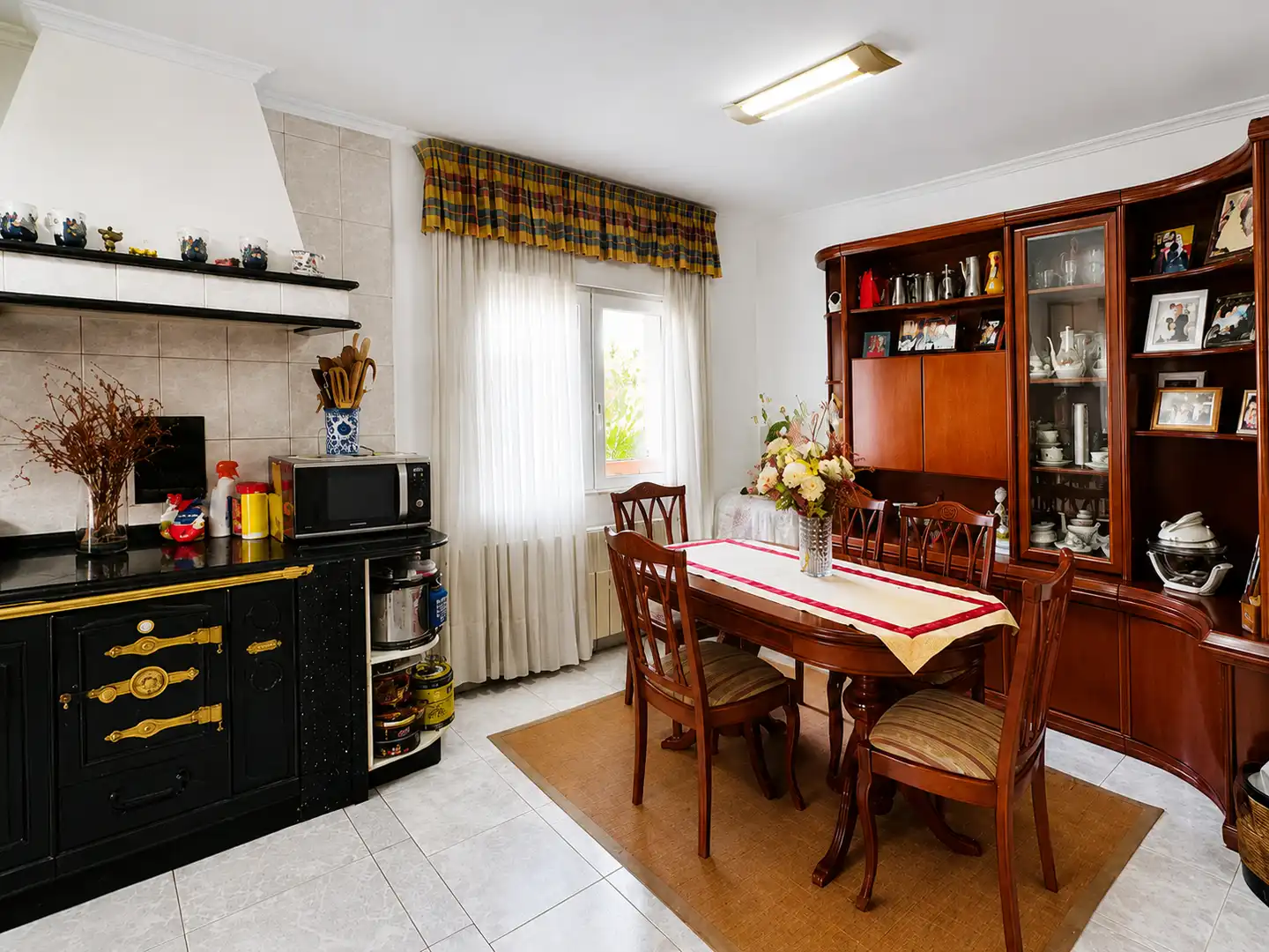 Esszimmer von Haus oder Chalet zur Miete in Piélagos mit Heizung, Terrasse und Möbliert