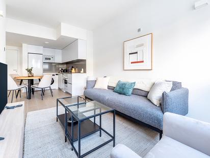 Sala d'estar de Apartament de lloguer en  Madrid Capital amb Aire condicionat, Calefacció i Traster