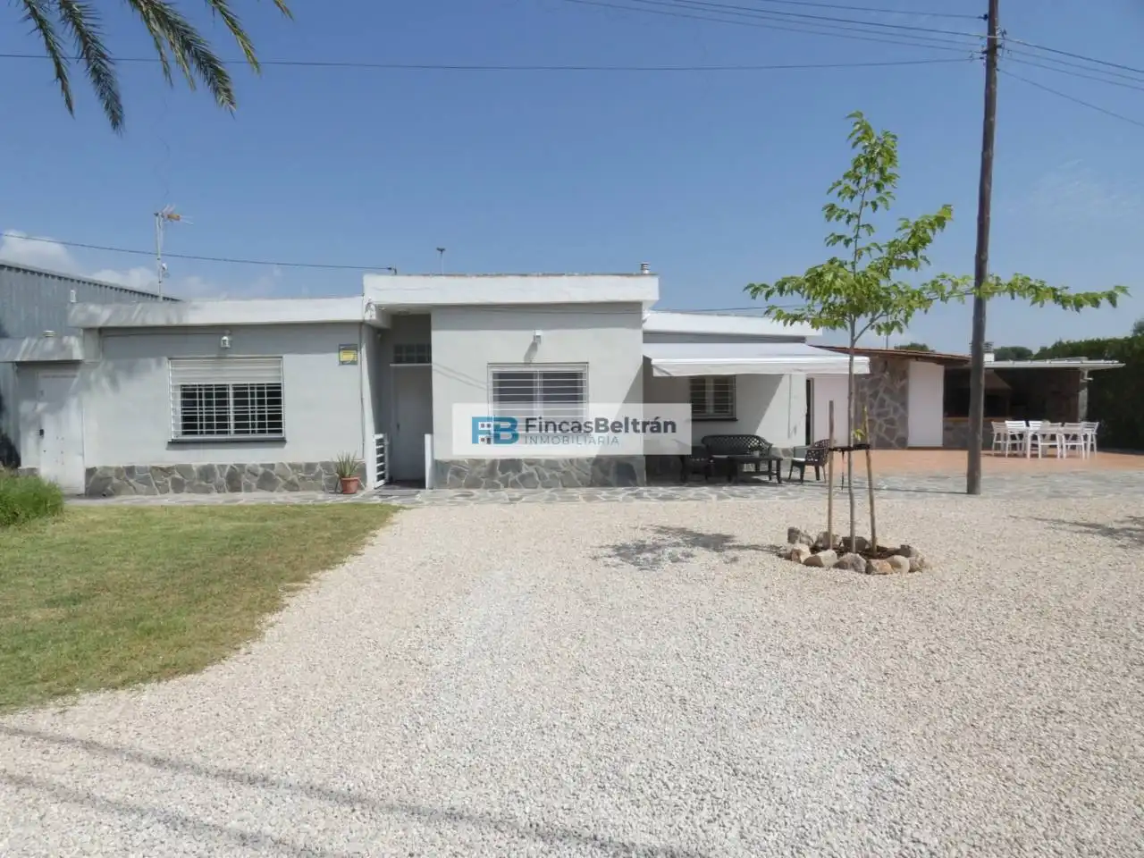 Vista exterior de Casa o chalet en venta en Benicarló con Aire acondicionado, Jardín privado y Terraza