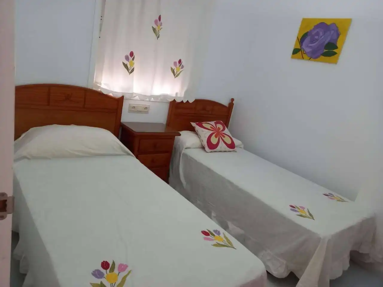 Dormitori de Casa o xalet de lloguer en Sanlúcar de Barrameda amb Terrassa i Moblat