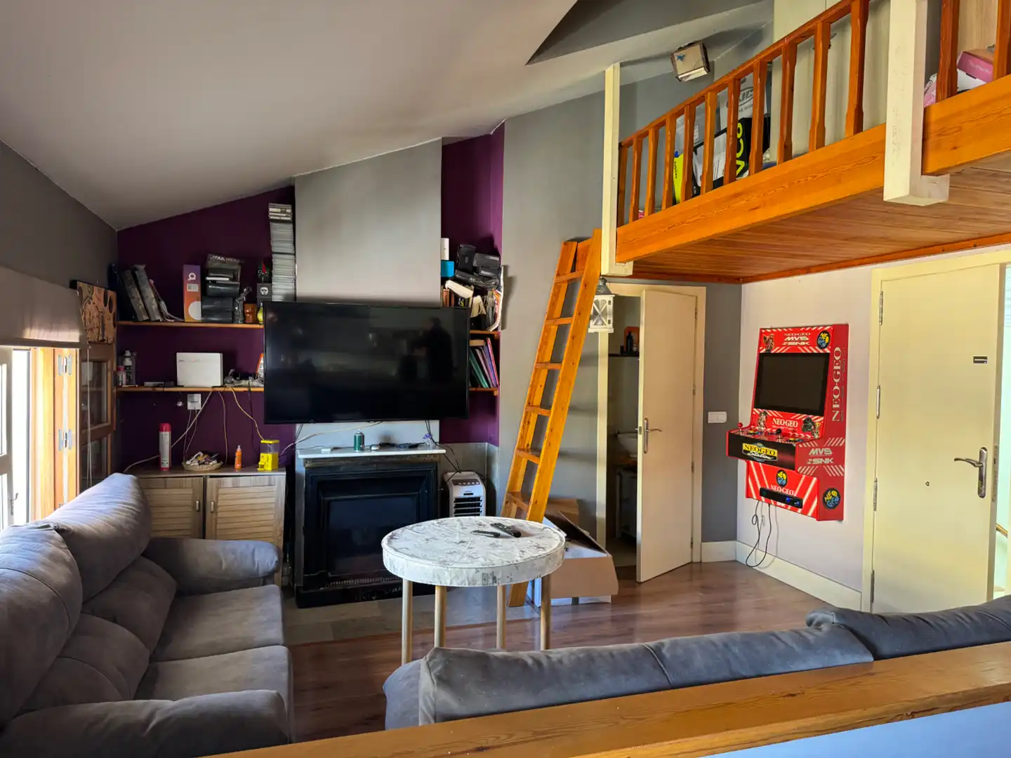 Sala de estar de Apartamento en venta en Cehegín con Aire acondicionado, Calefacción y Parquet