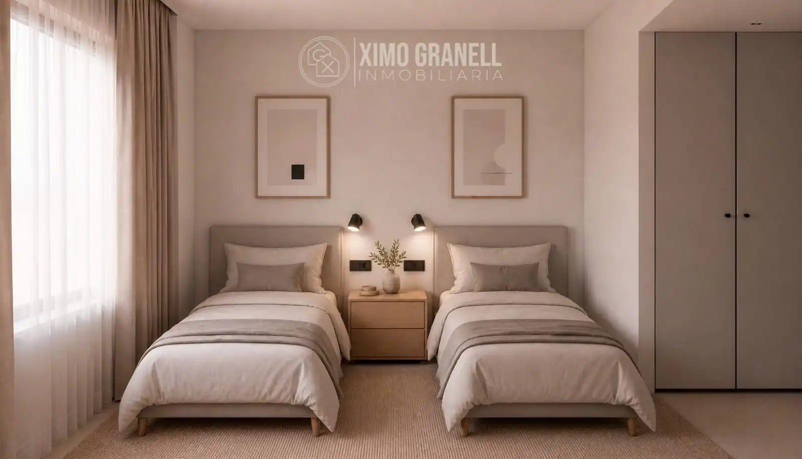 Schlafzimmer von Wohnung zum Verkauf in La Vall d'Uixó mit Klimaanlage und Heizung