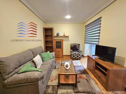 Living room of Apartment to rent in Ourense Capital   with Heating, Parquet flooring and Terrace