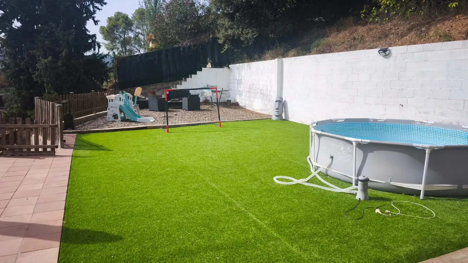 Piscina de Casa o xalet en venda en Cervelló amb Aire condicionat, Calefacció i Jardí privat