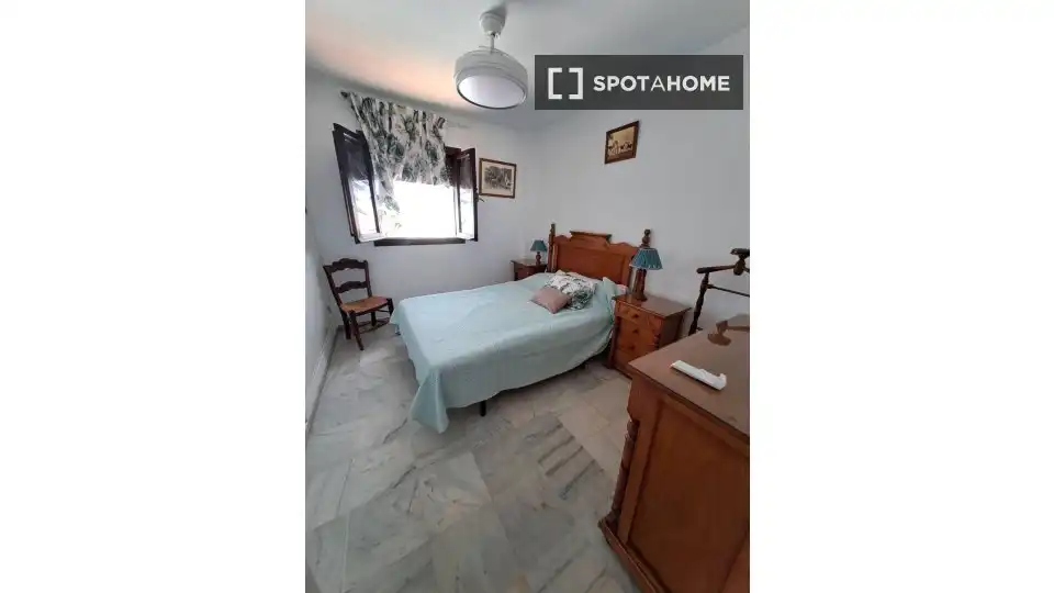 Schlafzimmer von Wohnungen zur untervermieten in Vélez-Málaga mit Klimaanlage, Terrasse und Möbliert