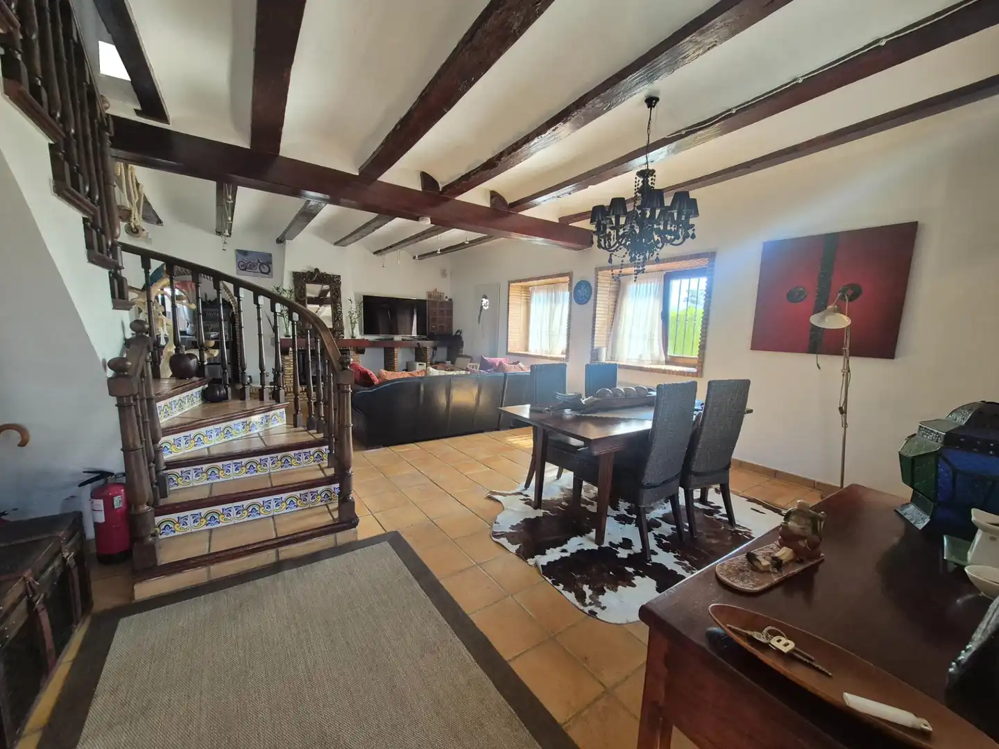 Sala de estar de Casa o chalet en venta en Meliana con Calefacción y Terraza
