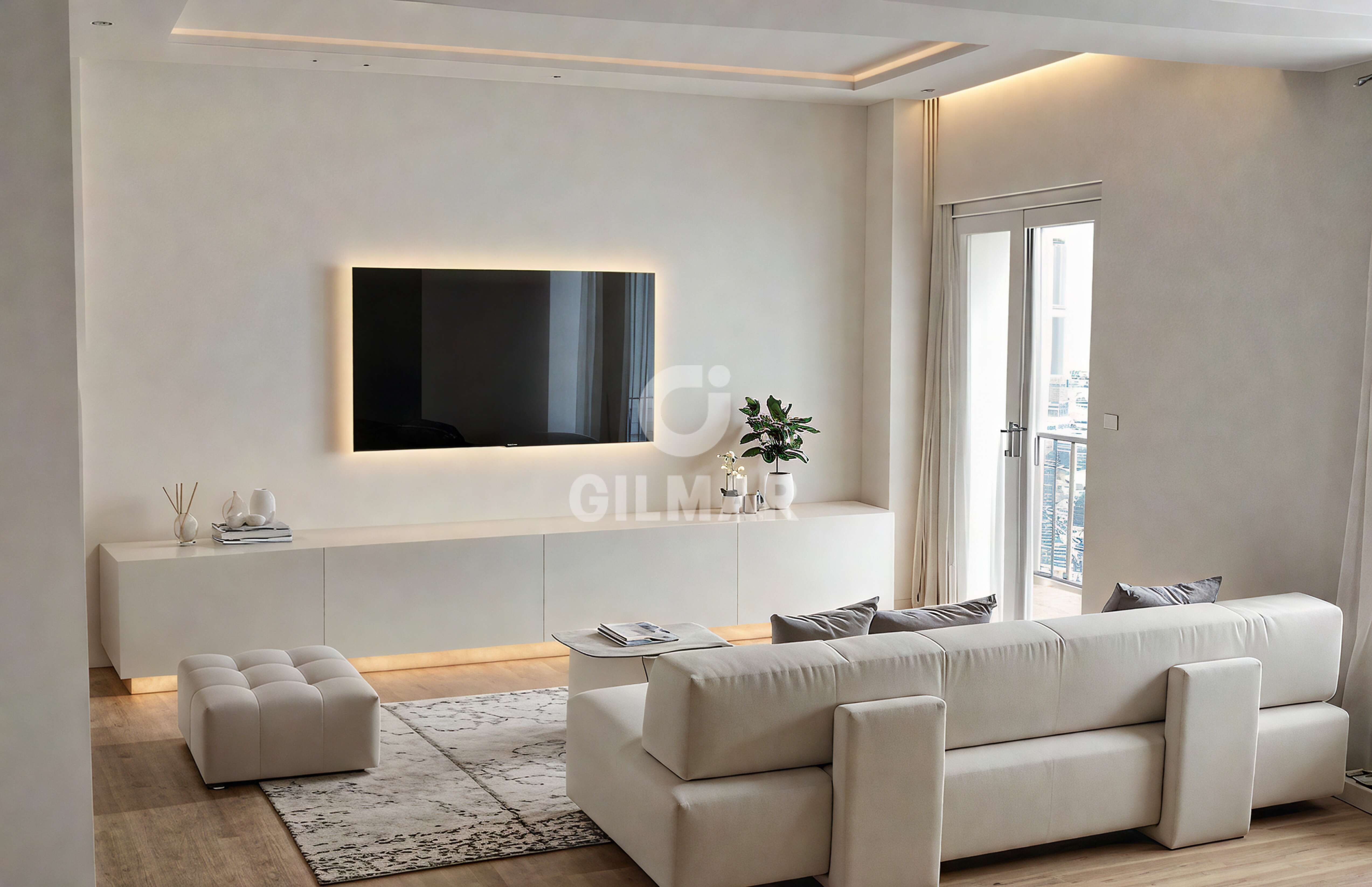 Living room of Flat for sale in  Madrid Capital  with Heating and Storage room