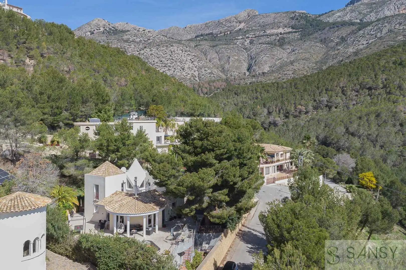 Vista exterior de Casa o chalet en venta en Altea con Aire acondicionado, Calefacción y Terraza