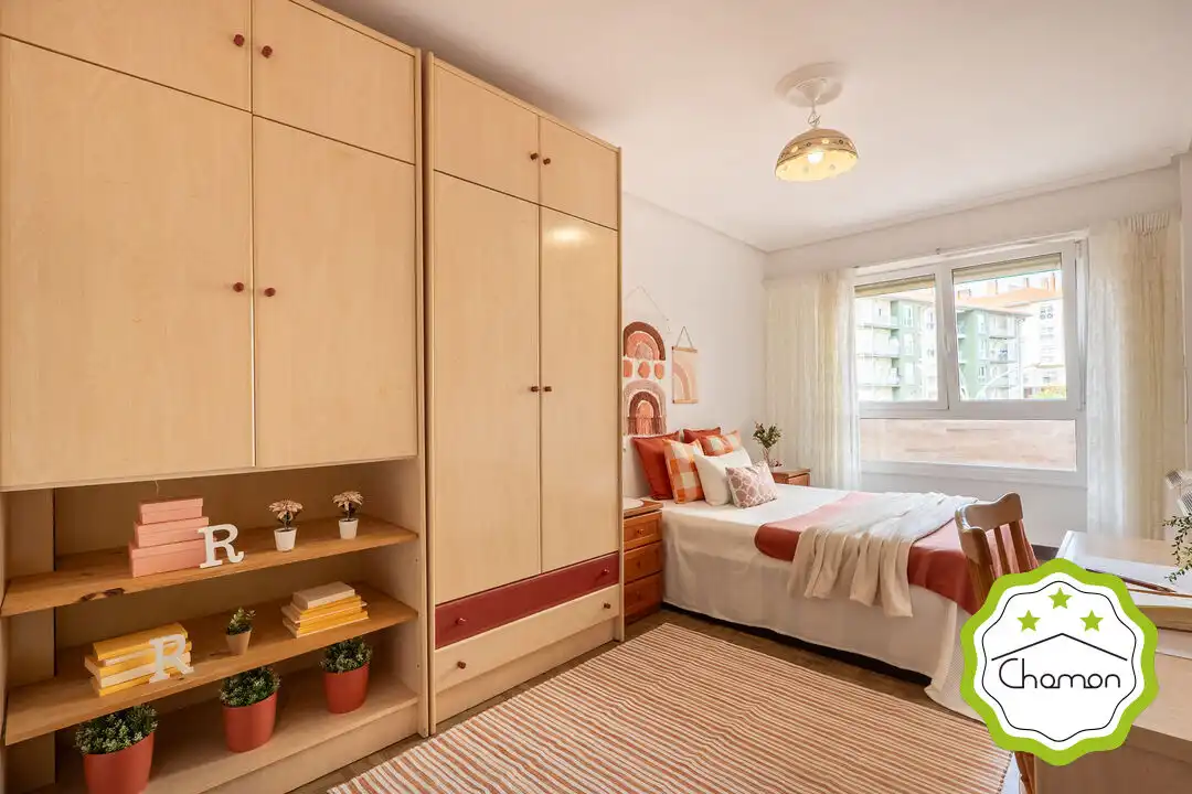 Schlafzimmer von Wohnung zum Verkauf in Lekeitio mit Heizung und Terrasse