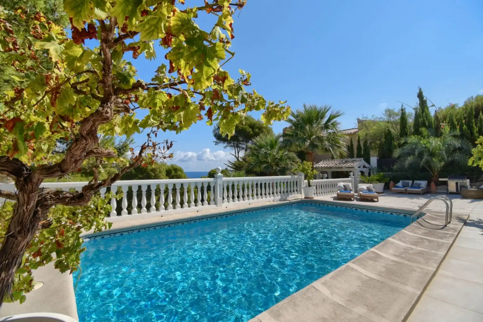 Piscina de Casa o xalet en venda en Jávea / Xàbia amb Aire condicionat i Alarma