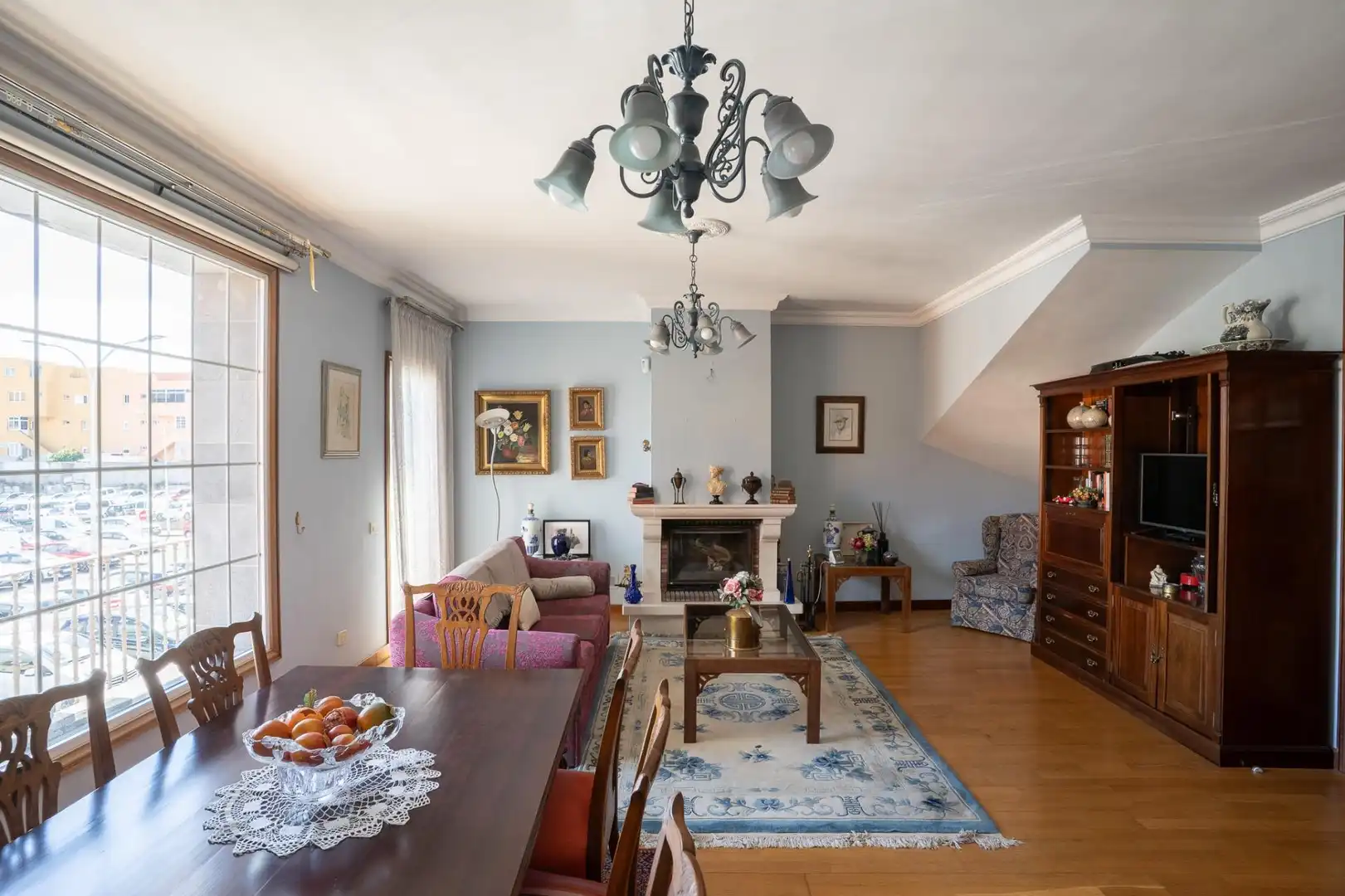 Living room of Houses for sale in San Cristóbal de la Laguna  with Air Conditioner, Terrace and Storage room