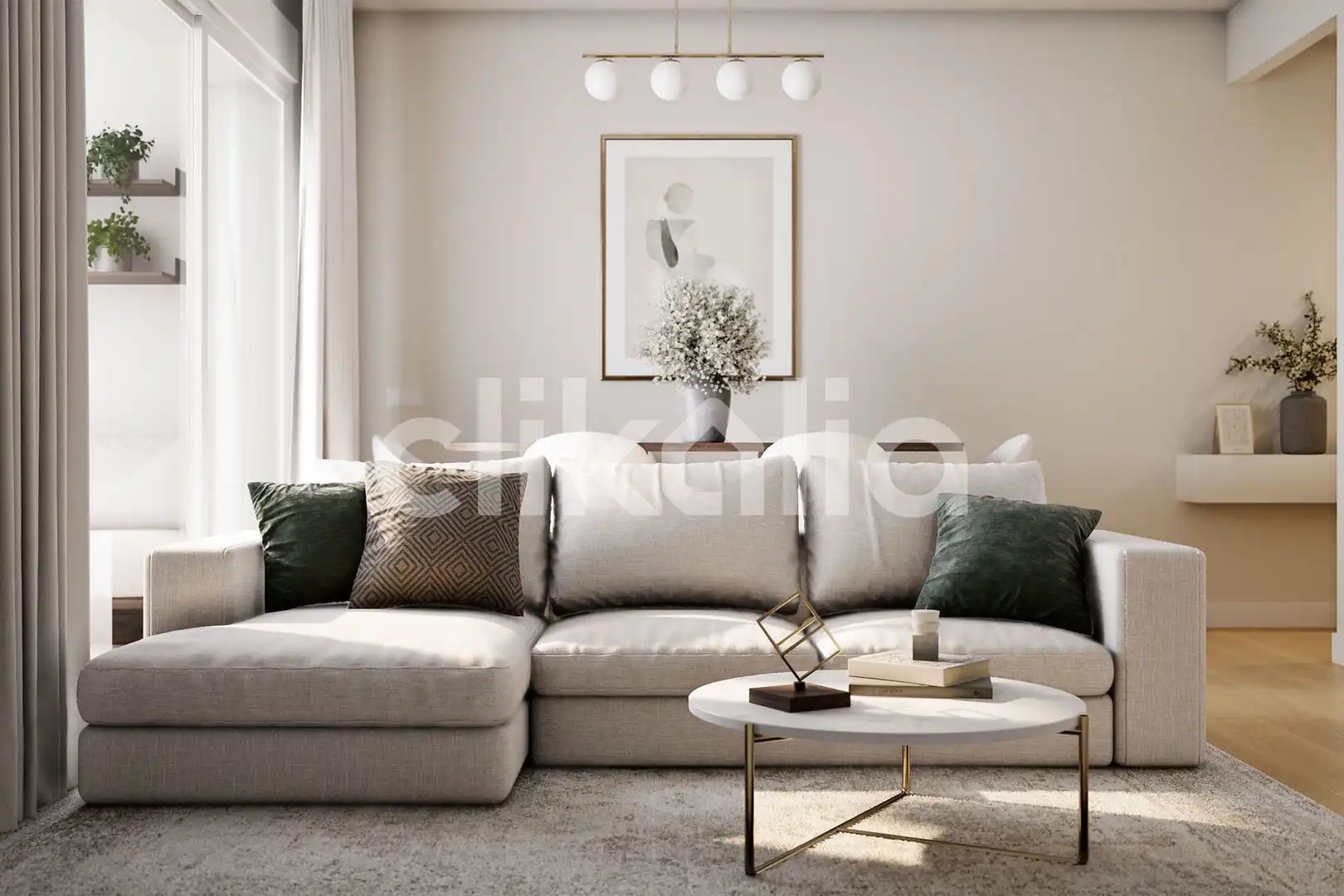 Sala de estar de Piso en venta en Madrid con Aire acondicionado, Calefacción y Jardín privado