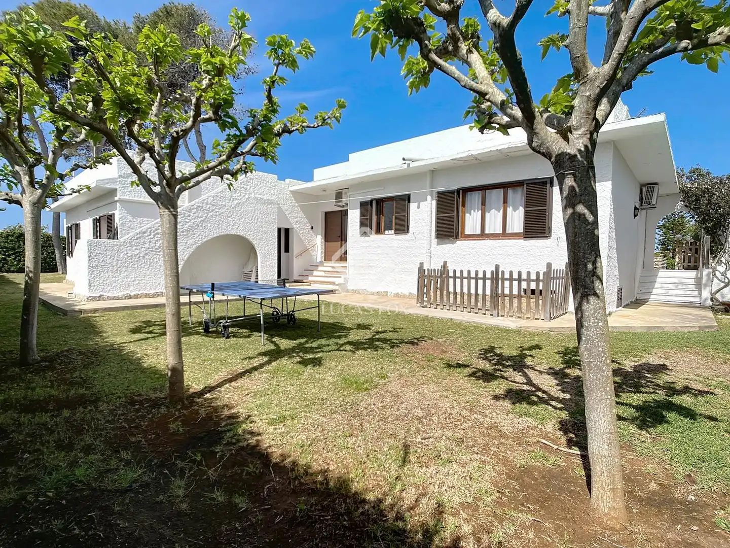 Vista exterior de Casa o xalet en venda en Ciutadella de Menorca amb Aire condicionat, Traster i Piscina