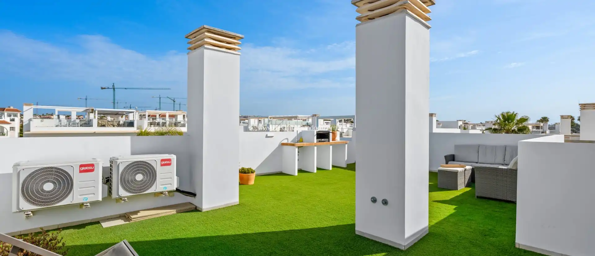 Terraza de Casa o chalet en venta en Rojales con Aire acondicionado, Calefacción y Jardín privado