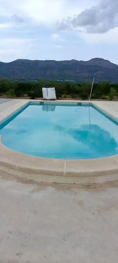 Piscina de Casa o xalet en venda en Benimarfull amb Aire condicionat, Calefacció i Jardí privat