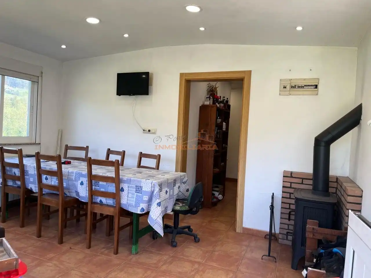 Dining room of Houses for sale in San Sadurniño  with Heating, Private garden and Swimming Pool
