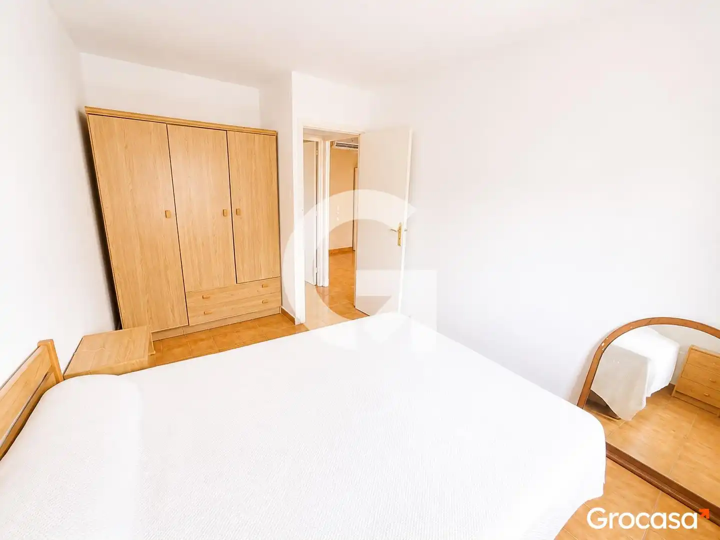 Schlafzimmer von Wohnung zum Verkauf in Cubelles mit Klimaanlage, Heizung und Ofen