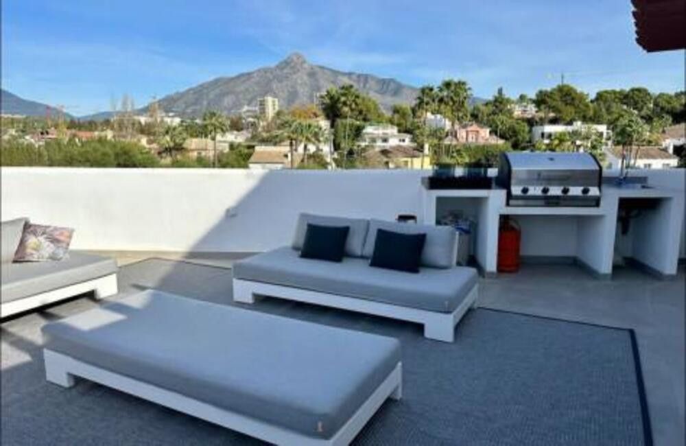 Terrace of Attic for rent in Marbella  with Air Conditioner, Heating and Terrace