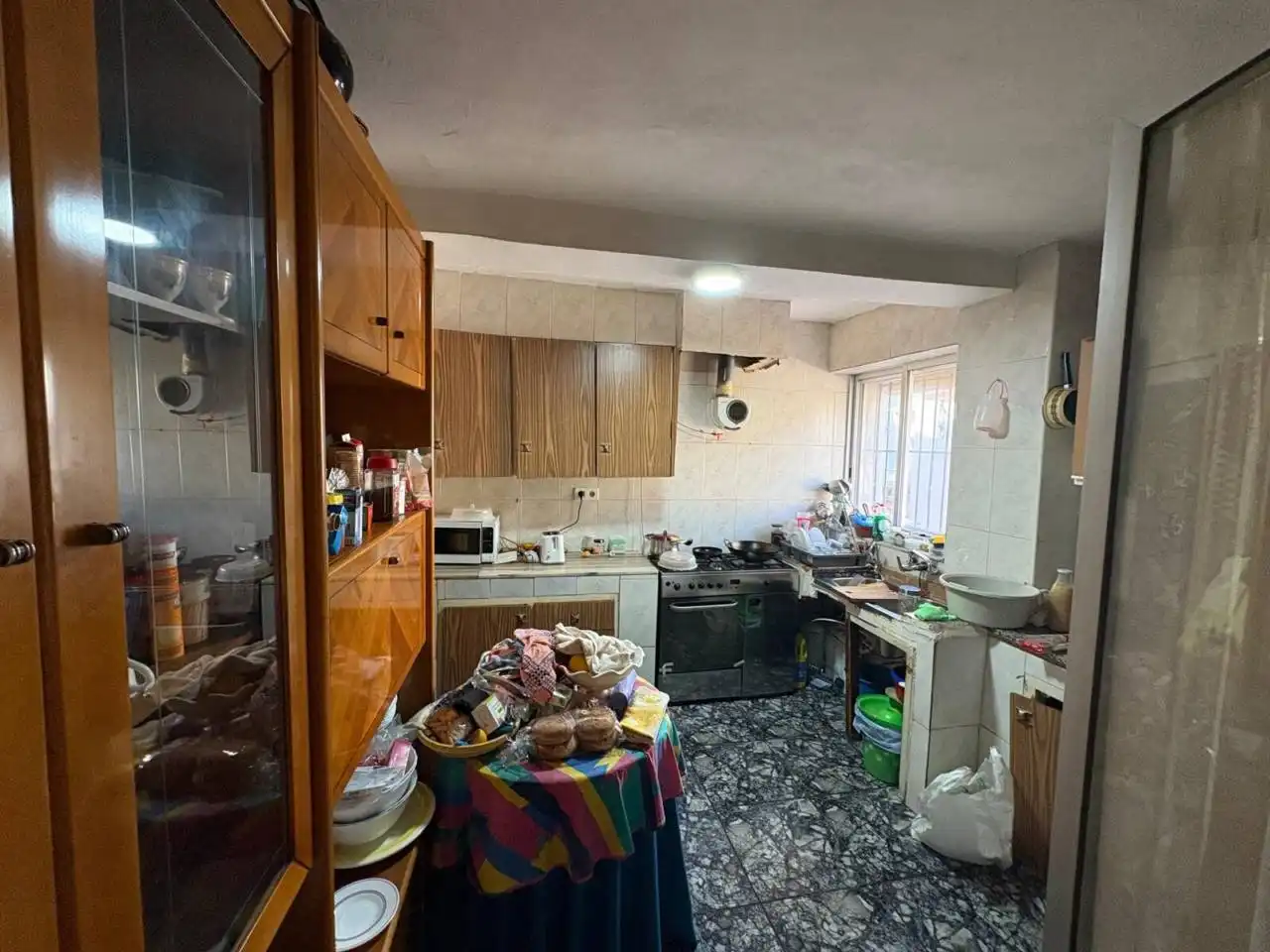 Cuina de Casa o xalet en venda en Alicante / Alacant amb Aire condicionat, Jardí privat i Terrassa