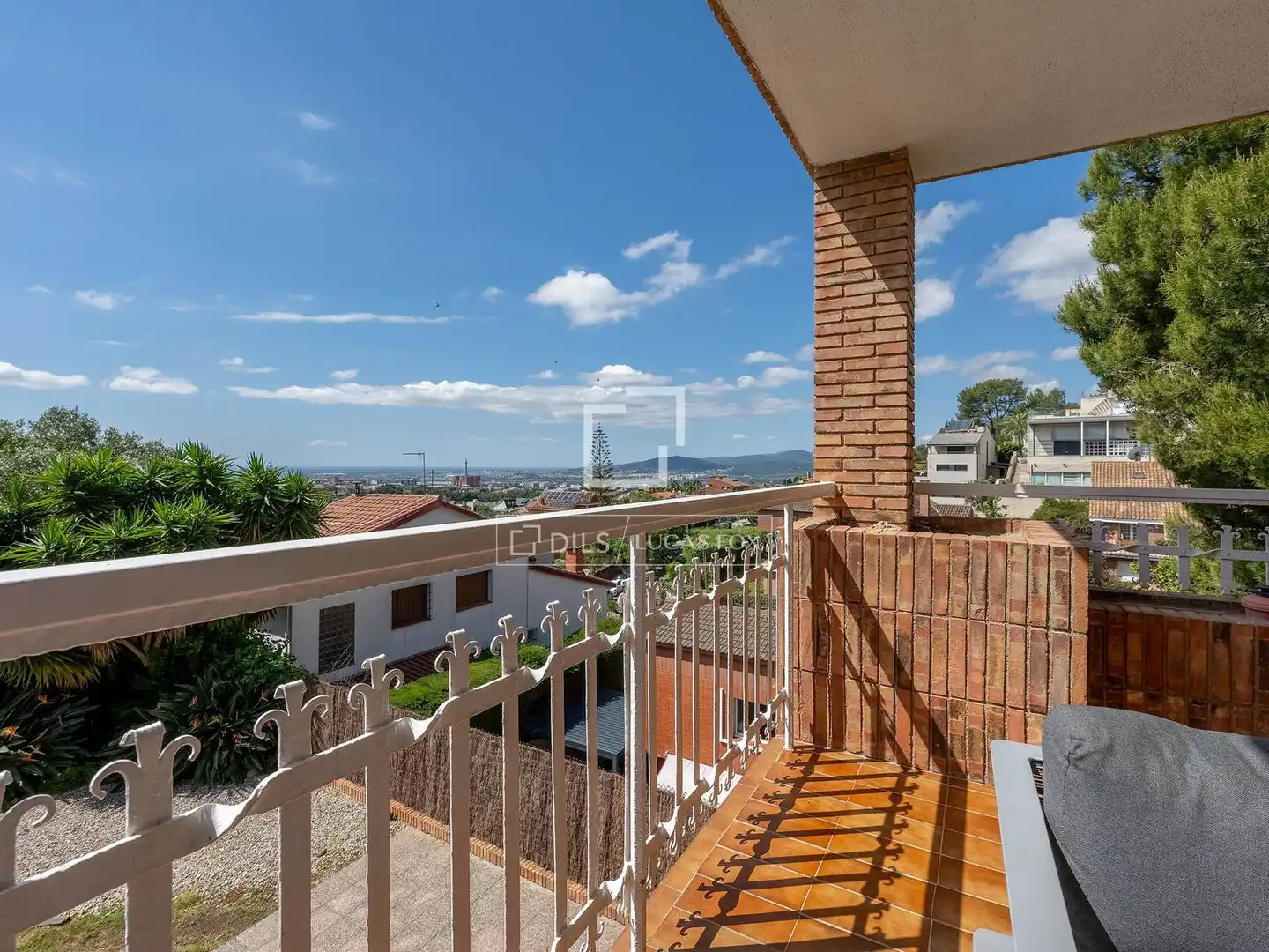 Balcony of Houses for sale in Sant Just Desvern  with Air Conditioner, Private garden and Terrace