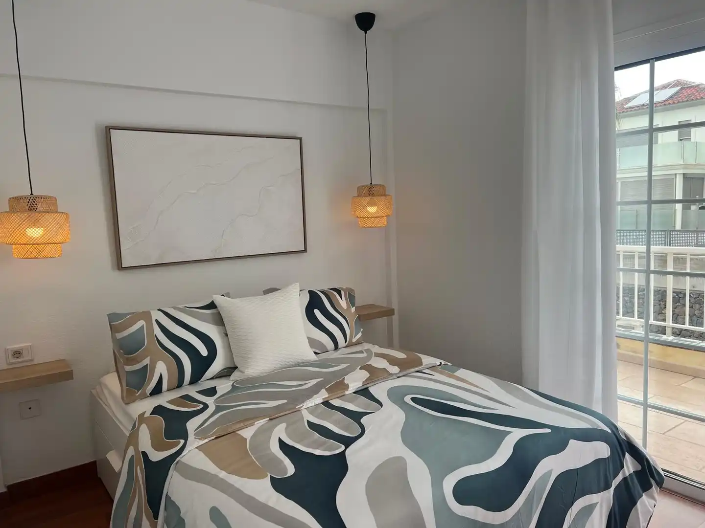 Bedroom of Flat for rent in Arona  with Terrace, Furnished and Balcony