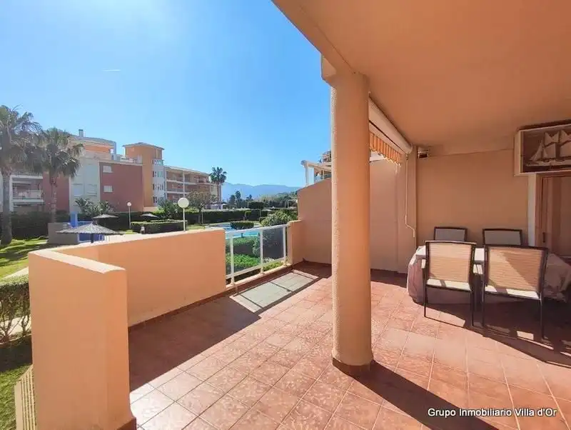 Terrace of Apartments for sale in Dénia  with Air Conditioner, Private garden and Terrace